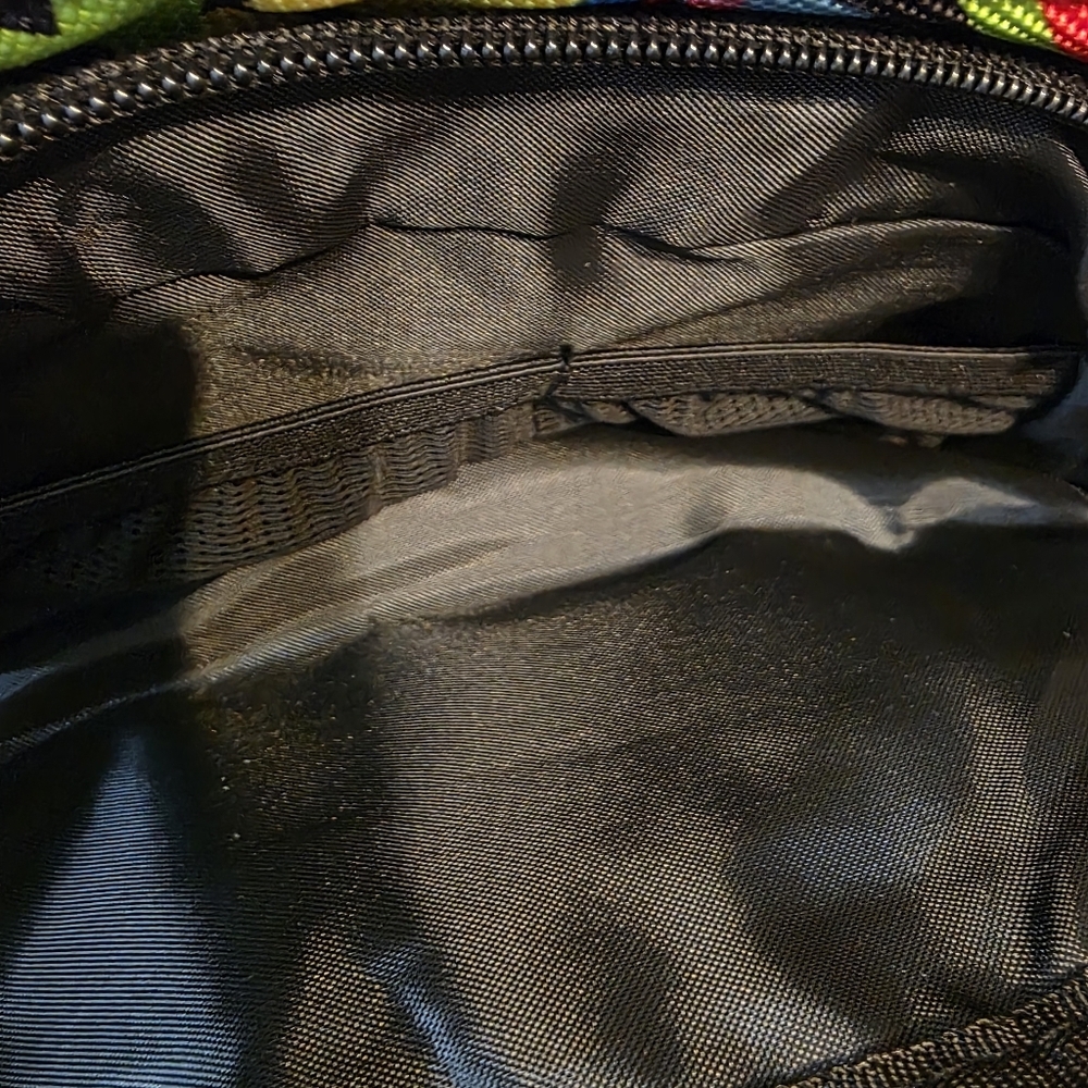 Reign Black Backpack with Vibrant Accents - Picture 5 of 9